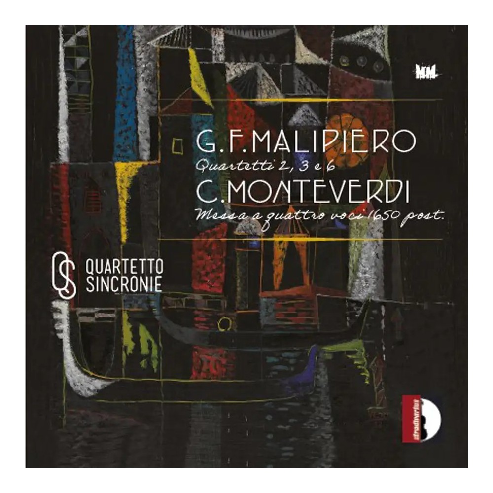 MALIPIERO - Quartetto Sincr - Quatuor à cordes n°3..